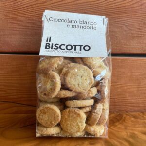 FROLLINI AL CIOCCOLATO BIANCO E MANDORLE